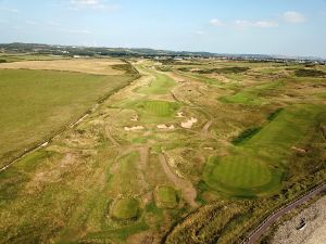 Royal Porthcawl 4th Aerial View